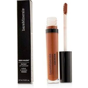 bareMinerals - NWTIB "Gen Nude" Patent Lip Lacquer/Shade Rubellite, 0.12 fl oz